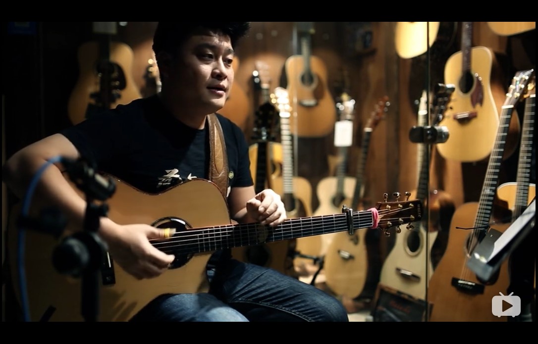 中国风指弹吉他曲《凌晨三点》陈亮教学视频